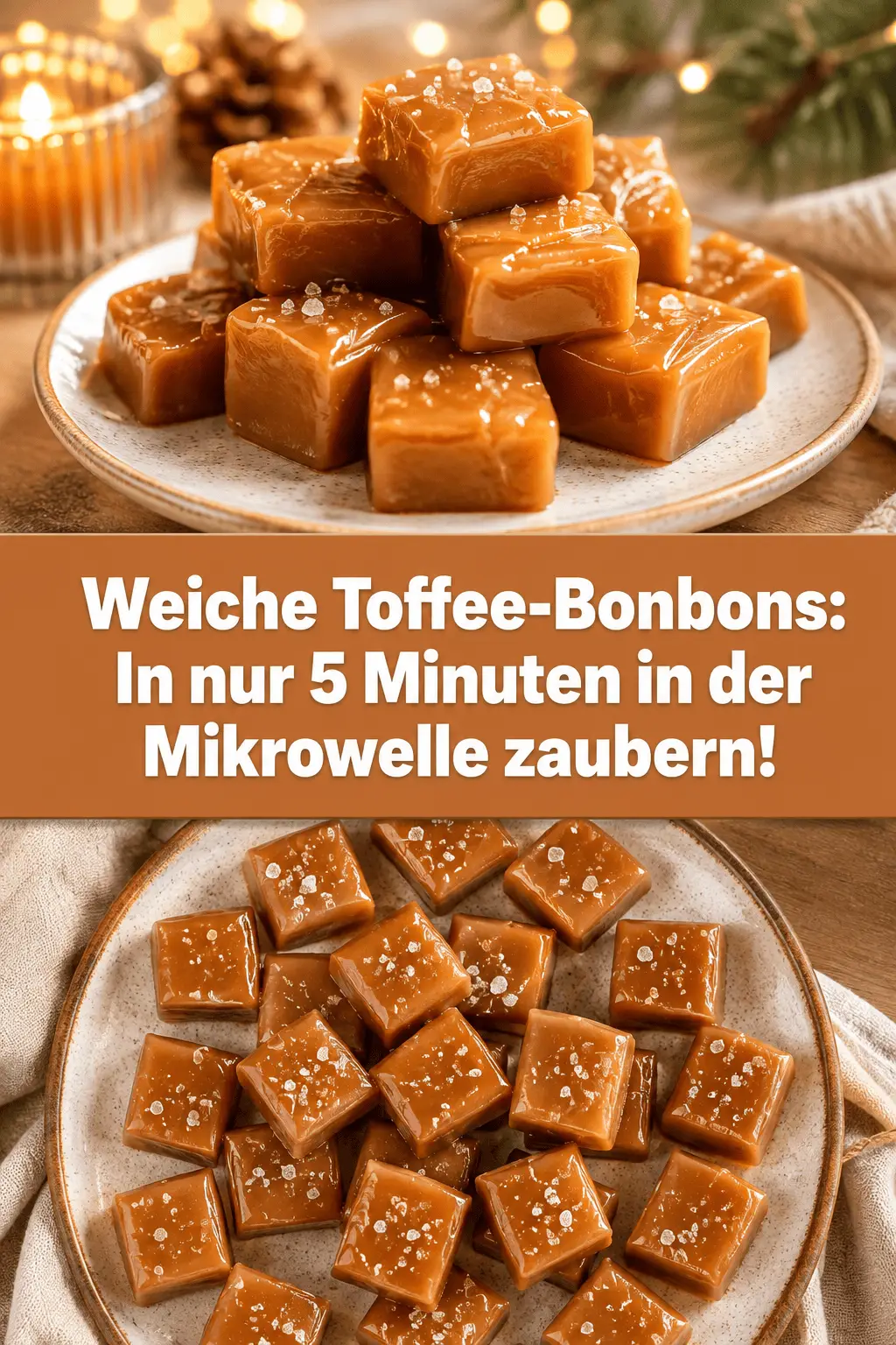 Weiche Toffee-Bonbons: In nur 5 Minuten in der Mikrowelle zaubern!