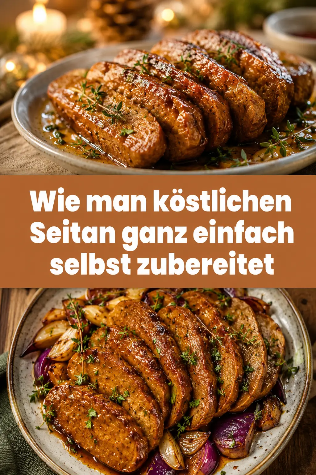 Wie man köstlichen Seitan ganz einfach selbst zubereitet