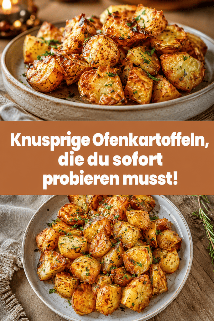 Knusprige Ofenkartoffeln, die du sofort probieren musst!