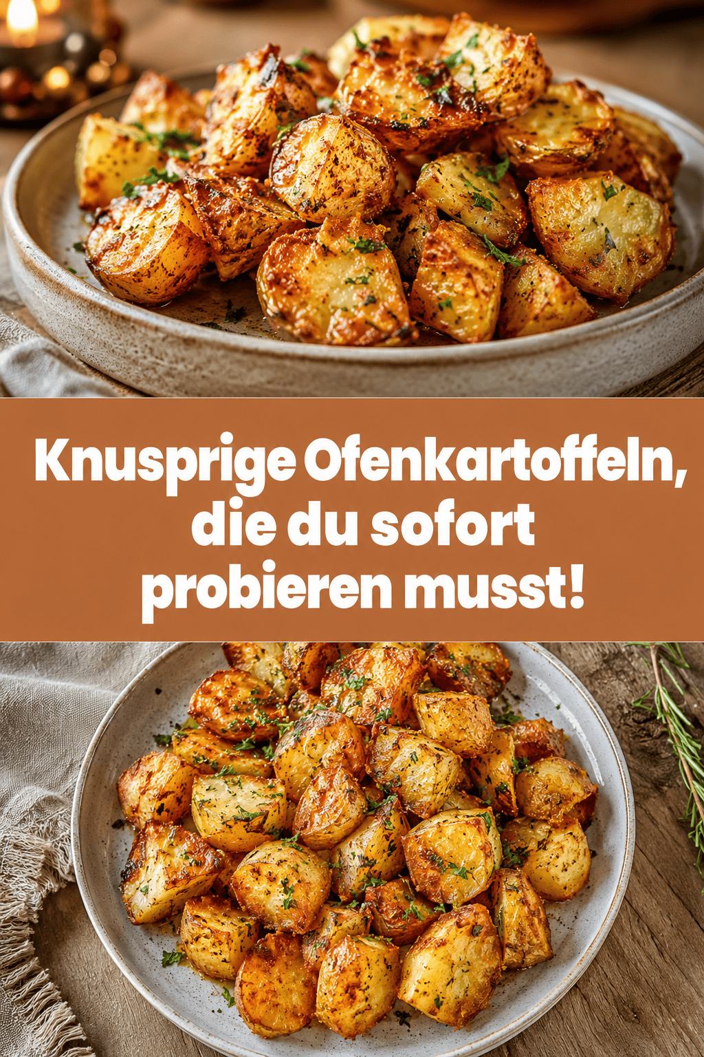 Knusprige Ofenkartoffeln, die du sofort probieren musst!