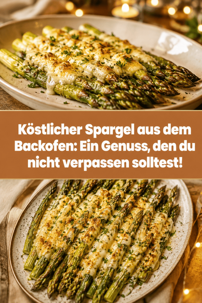 Köstlicher Spargel aus dem Backofen: Ein Genuss, den du nicht verpassen solltest!