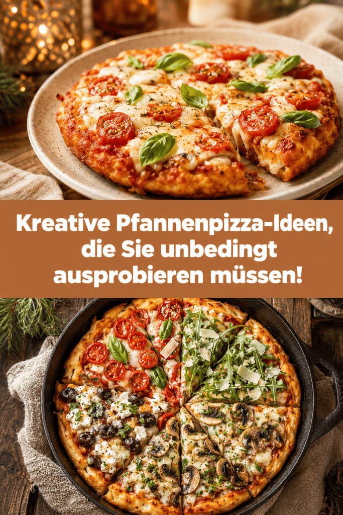 Kreative Pfannenpizza-Ideen, die Sie unbedingt ausprobieren müssen!