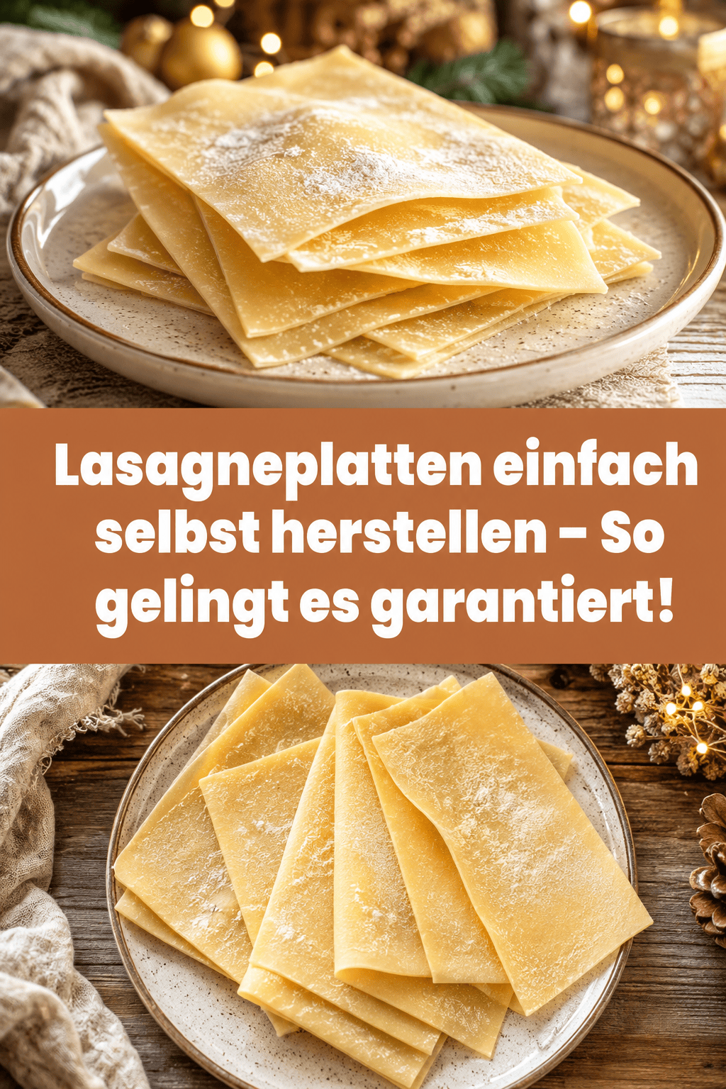 Lasagneplatten einfach selbst herstellen – So gelingt es garantiert!